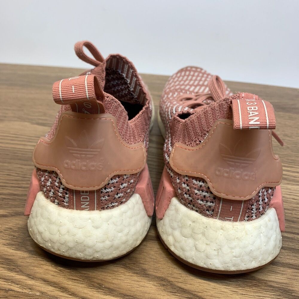 adidas NMD R1 STLT Primeknit Ash Pink Womens Size 7 #CQ2028 Sneakers Shoes - Picture 4 of 9